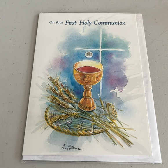 4 Communion cards from special thoughts all new in plastic four cards - Picture 6 of 9